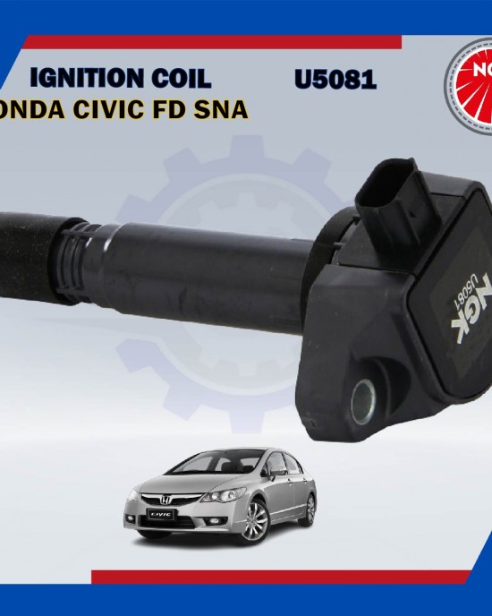 Ignition Coil-Honda Civic FD SNA 1.8-Accord TAO 2.0-CRV-Stream 2.0-NGK-U5081 image