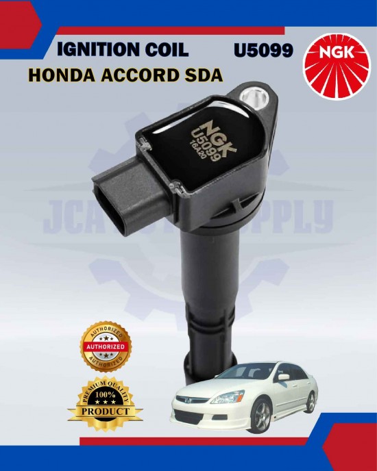 Ignition Coil-Honda Accord SDA 2.0 2.4-CR-V S9A-Civic 2002-2007-NGK-U5099 image