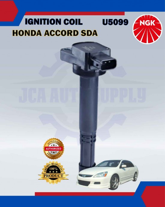 Ignition Coil-Honda Accord SDA 2.0 2.4-CR-V S9A-Civic 2002-2007-NGK-U5099 image