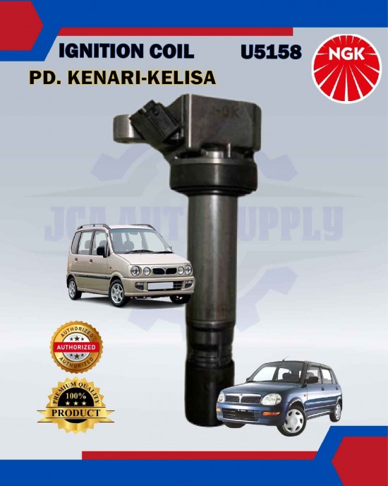 Showing image for Ignition Coil-Perodua Kenari-Kelisa-Viva-NGK-U5158 Ignition Coil-Perodua Kenari-Kelisa-Viva-NGK-U5158 image