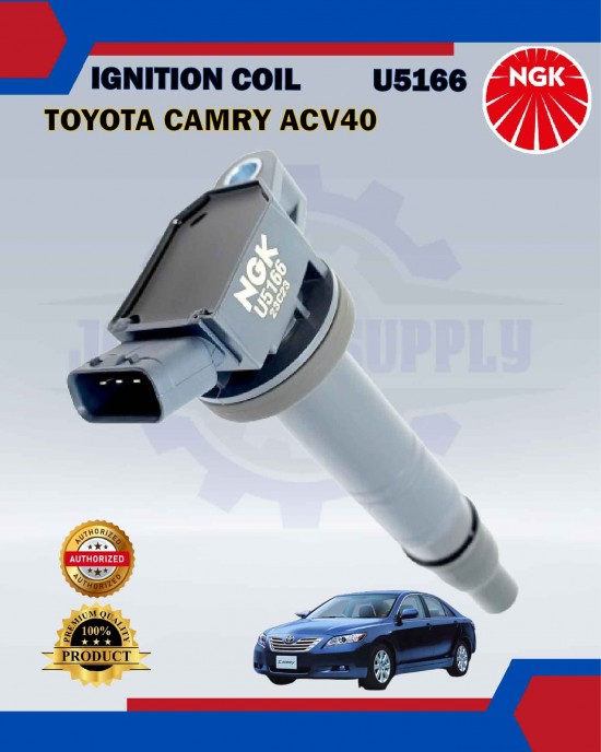 Ignition Coil-Toyota Camry ACV40-Innova TGN40-NGK-U5166 image