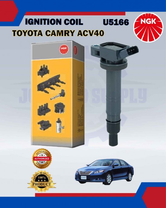 Ignition Coil-Toyota Camry ACV40-Innova TGN40-NGK-U5166 image