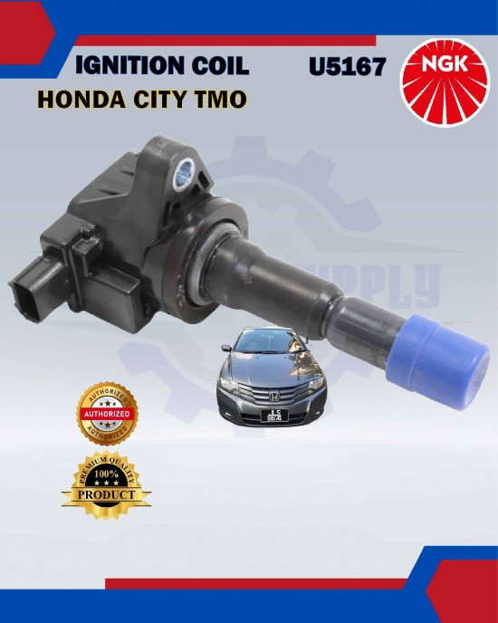 Showing image for Ignition Coil-Honda City TMO-CRZ-JAZZ-NGK-U5167 Ignition Coil-Honda City TMO-CRZ-JAZZ-NGK-U5167 image