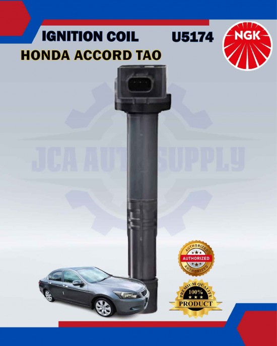 Ignition Coil-Honda Accord TAO 2.4 2008-2013-NGK-U5174 image