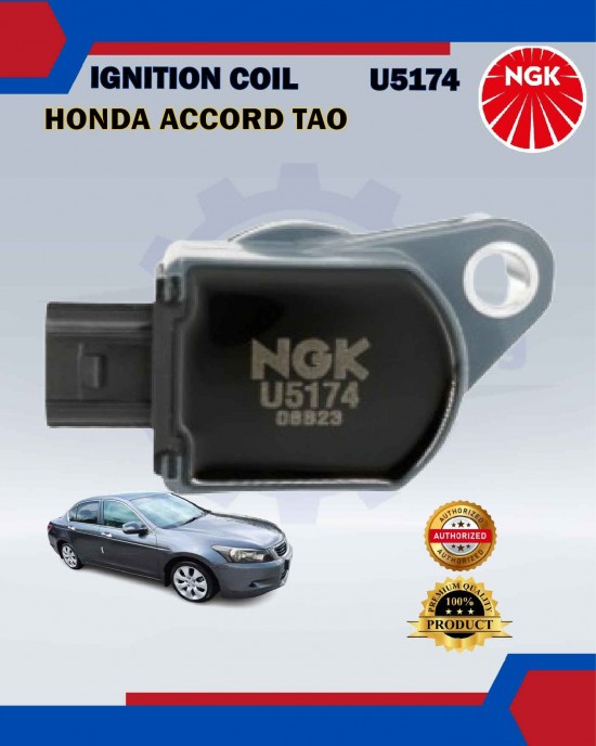 Ignition Coil-Honda Accord TAO 2.4 2008-2013-NGK-U5174 image