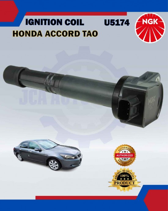 Ignition Coil-Honda Accord TAO 2.4 2008-2013-NGK-U5174 image