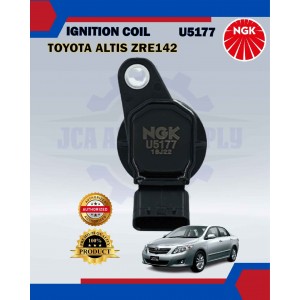 Ignition Coil-Toyota Altis ZRE142 ZRE143-Wish ZGE20 ZGE22-Harrier Hybrid-Lexus CT200H-NGK-U5177