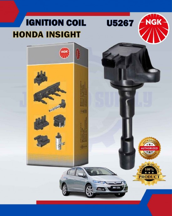 Ignition Coil-Honda Insight (Rear)-CRZ (Rear)-NGK-U5267 image
