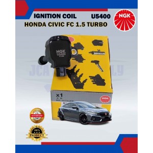 Ignition Coil-Honda Civic FC Turbo 1.5-NGK-U5400