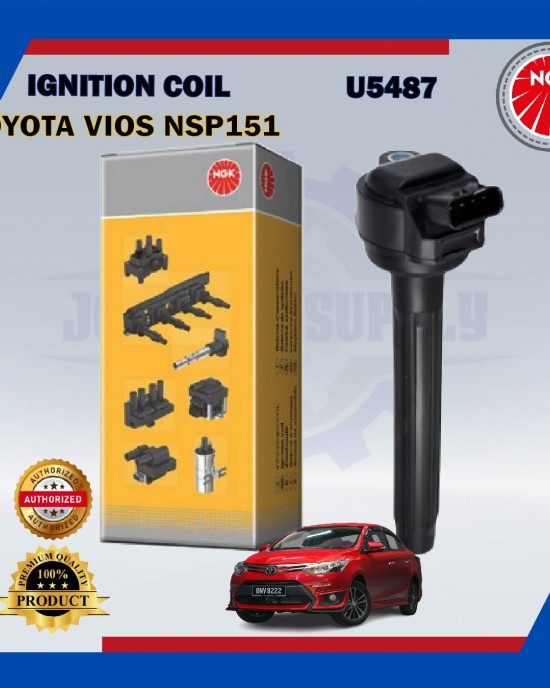 Showing image for Ignition Coil-Toyota Vios NSP151-Yaris NSP151-Sienta-Perodua Bezza 1.3-NGK-U5487 Ignition Coil-Toyota Vios NSP151-Yaris NSP151-Sienta-Perodua Bezza 1.3-NGK-U5487 image