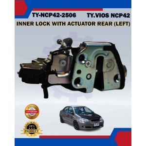 Inner Lock with Actuator Rear Left-Toyota Vios NCP42-TY-NCP42-2506