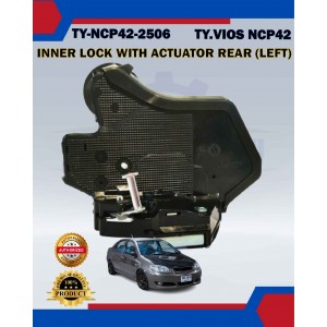 Inner Lock with Actuator Rear Left-Toyota Vios NCP42-TY-NCP42-2506