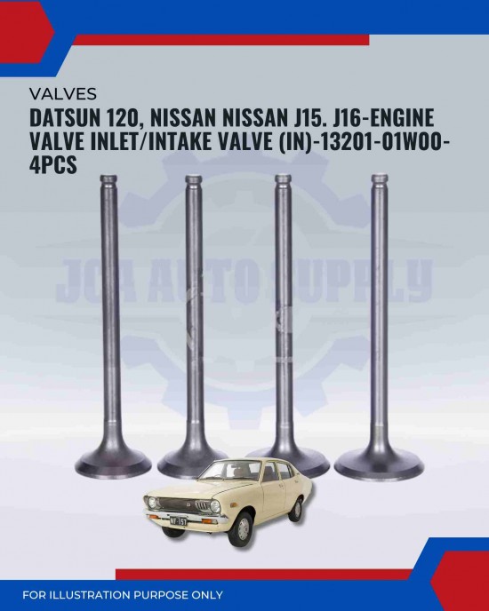 Intake Valve (IN) Set-Datsun 520-620-720-Nissan J15-J16-13201-01W00 Intake Valve (IN) Set-Datsun 520-620-720-Nissan J15-J16-13201-01W00