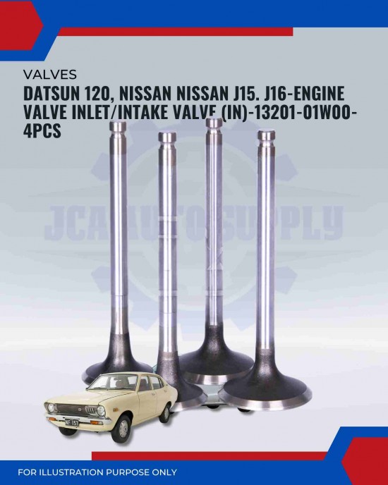Intake Valve (IN) Set-Datsun 520-620-720-Nissan J15-J16-13201-01W00 Intake Valve (IN) Set-Datsun 520-620-720-Nissan J15-J16-13201-01W00