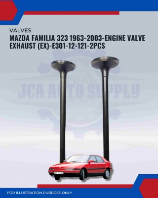 Intake Valve (IN) Set--Mazda Familia 323-808-E301-12-121 Intake Valve (IN) Set--Mazda Familia 323-808-E301-12-121