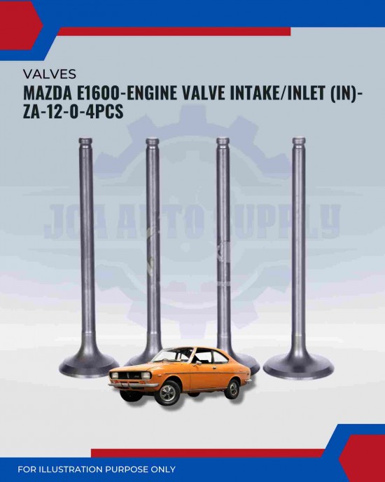 Intake Valve (IN) Set-Mazda E1600-ZA-12-0