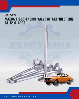Intake Valve (IN) Set-Mazda E1600-ZA-12-0