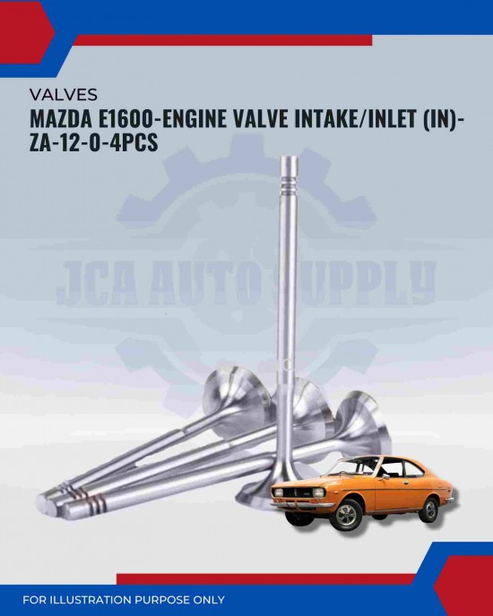 Intake Valve (IN) Set-Mazda E1600-ZA-12-0