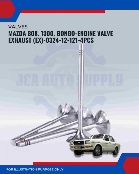 Exhaust Valve (EX) Set-Mazda GLC-323-808-Ford Festiva-0324-12-121