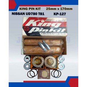 King Pin Kit Set-Nissan UD780 T81-KP-127-40025-90027 (25mmx170mm)