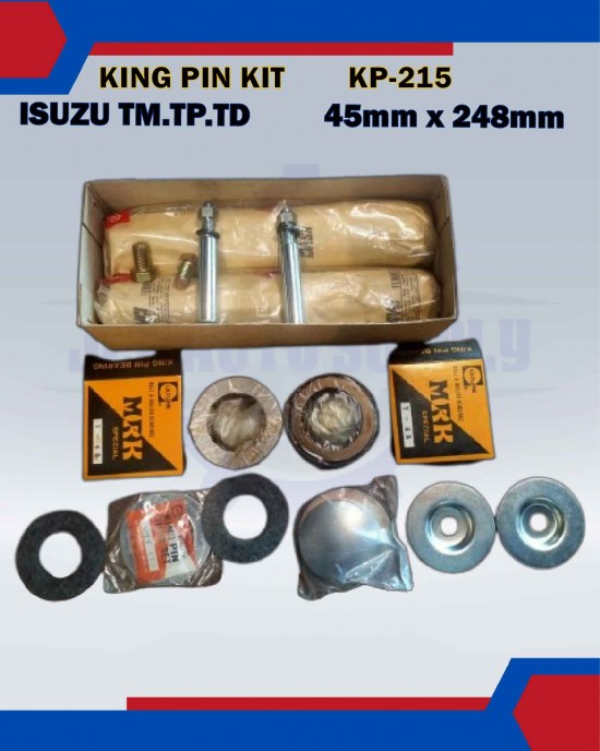 King Pin Kit Size-Isuzu TM,TD,TP,BU,BC,BR-KP-215-9855826160 (45mmx248mm) image