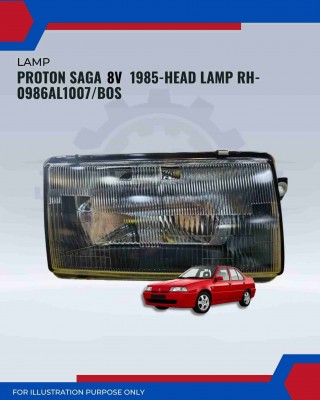 Head Lamp RH-Proton Saga 8V 1985-0986AL1007