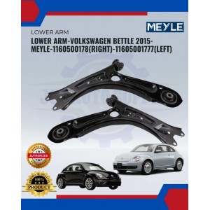 Volkswagen Bettle 2015-Lower Arm-Left-Right-MEYLE-1160500178-11605001777