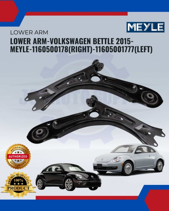 Volkswagen Bettle 2015-Lower Arm-Left-Right-MEYLE-1160500178-11605001777 Absorber , Lower Arm / Upper Arm image