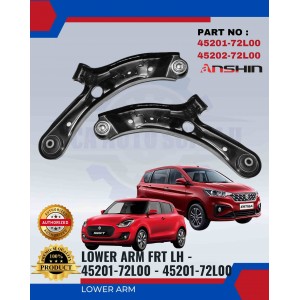 Suzuki Swift 1.4cc- Proton Ertiga-Lower Arm-Front Left-Right-Anshin-45202-72l00-45201-72l00