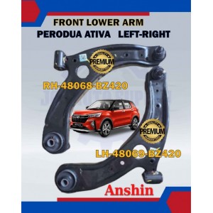 Perodua Ativa Front Lower Arm-Left-Right-Anshin-48068-BZ420-48069-BZ420