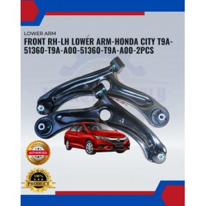 Honda City T9A GM6-Jazz T5A GK5-Lower Arm-Front Left-Right-Anshin-51360-T9A-A00-51350-T9A-A00