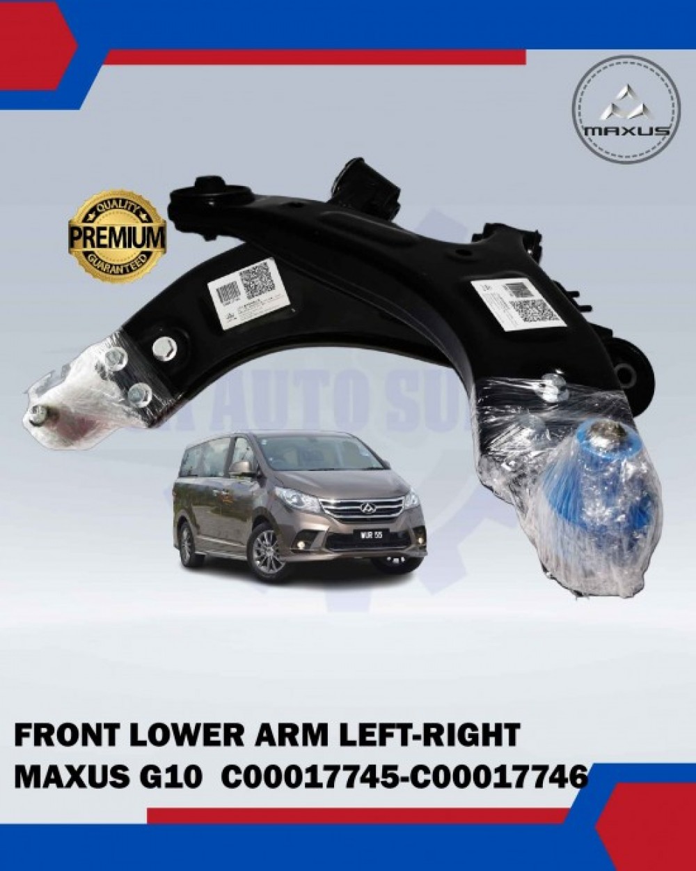 Maxus G10 Front Lower Arm-Left-Right-Original | JCA AUTO SUPPLY