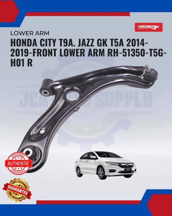 Showing image for Honda City T9A. Jazz GK T5A 2008-2014-2019-Front Lower Arm RH Honda City T9A. Jazz GK T5A 2008-2014-2019-Front Lower Arm RH Lower Arm / Upper Arm image