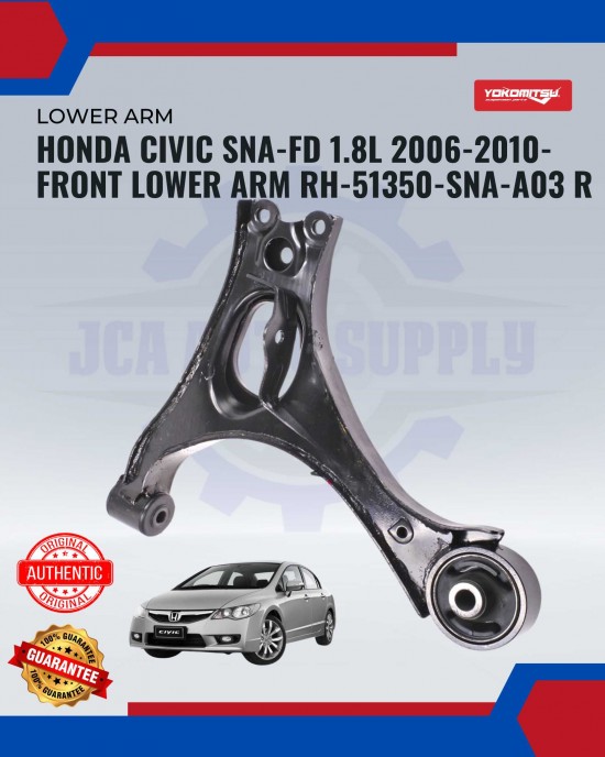 Showing image for Honda Civic SNA-FD 1.8L 2006-2010-Front Lower Arm RH Honda Civic SNA-FD 1.8L 2006-2010-Front Lower Arm RH Lower Arm / Upper Arm image