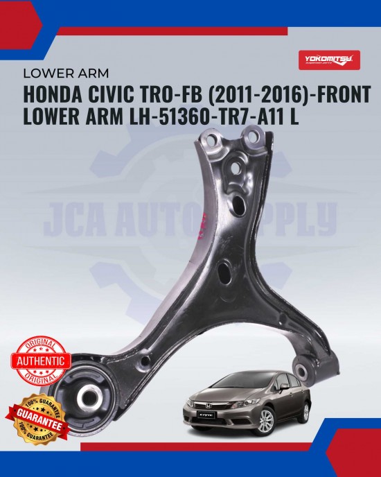 Showing image for Honda Civic TRO-FB (2011-2016) -Front Lower Arm LH Honda Civic TRO-FB (2011-2016) -Front Lower Arm LH Lower Arm / Upper Arm image