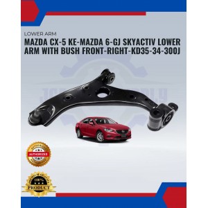 Mazda CX-5 KE-Mazda 6-GJ Skyactiv Lower Arm With Bush Front-Right-KD35-34-300J