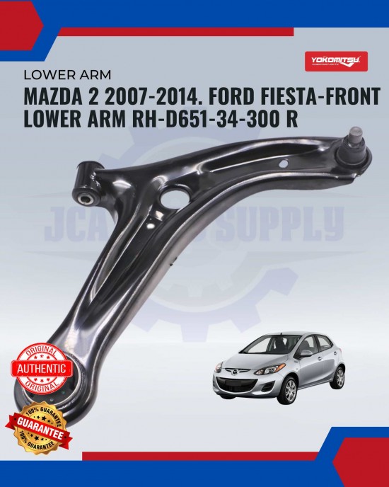 Showing image for Mazda 2 (2007-2014). Ford Fiesta-Front Lower Arm RH Mazda 2 (2007-2014). Ford Fiesta-Front Lower Arm RH Lower Arm / Upper Arm image