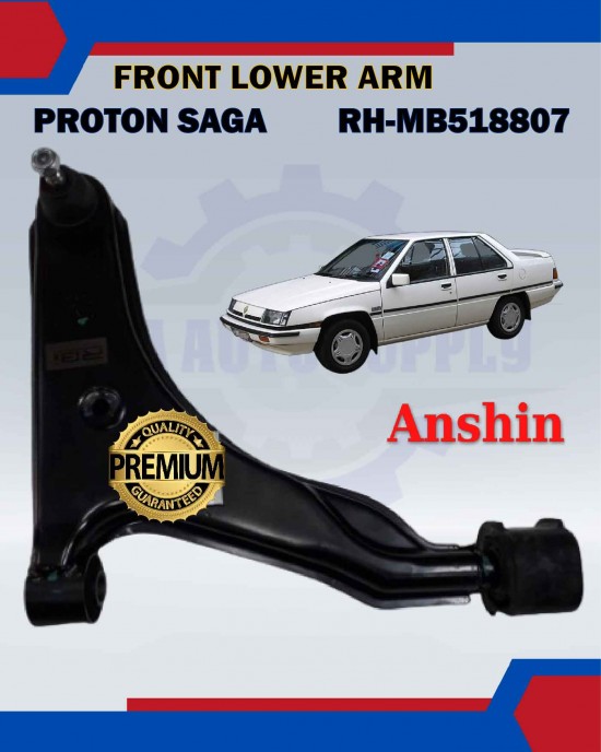 Proton Saga-Iswara 12V Front Lower Arm-Left-Right-Anshin-MB518807-MB518806 Lower Arm / Upper Arm image