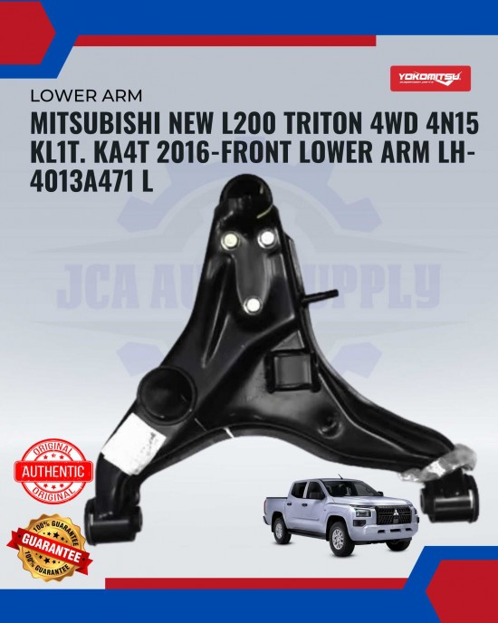 Showing image for Mitsubishi Triton L200 4WD 4N15 KL1T. KA4T 2016-Front Lower Arm LH Mitsubishi Triton L200 4WD 4N15 KL1T. KA4T 2016-Front Lower Arm LH Lower Arm / Upper Arm image