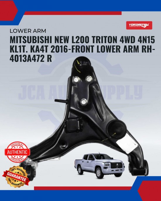 Showing image for Mitsubishi Triton L200 4WD 4N15 KL1T. KA4T 2016-Front Lower Arm RH Mitsubishi Triton L200 4WD 4N15 KL1T. KA4T 2016-Front Lower Arm RH Lower Arm / Upper Arm image