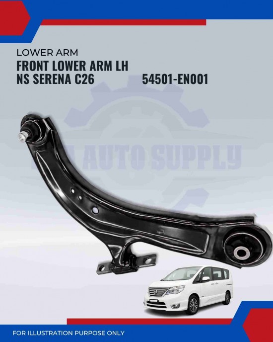 Front Lower Arm Nissan Serena C26-LH-54501-EN001 Front Lower Arm Nissan Serena C26-LH-54501-EN001