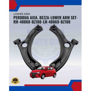 Perodua Axia. Bezza-Lower Arm Set-LH-48069-BZ180