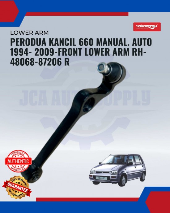 Showing image for Perodua Kancil 660 Manual. Auto 1994- 2009-Front Lower Arm RH Perodua Kancil 660 Manual. Auto 1994- 2009-Front Lower Arm RH image