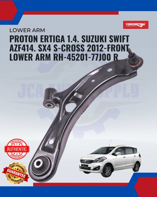 Showing image for Proton Ertiga 1.4. Suzuki Swift AZF414. SX4 S-Cross 2012-Front Lower Arm Proton Ertiga 1.4. Suzuki Swift AZF414. SX4 S-Cross 2012-Front Lower Arm Lower Arm / Upper Arm image