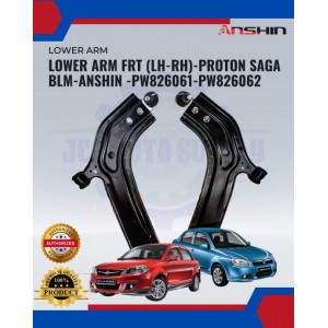 Proton Saga BLM-FL-FLX-Saga VVT-Lower Arm-Front Left-Right-Anshin-PW826061-PW826062