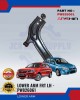 Proton Saga BLM-FL-FLX-Saga VVT-Lower Arm-Front Left-Right-Anshin-PW826061-PW826062 Lower Arm / Upper Arm image