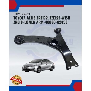 Toyota Altis ZRE172. ZZE122. Wish ZNE10- Front Lower Arm Left-48069-02050