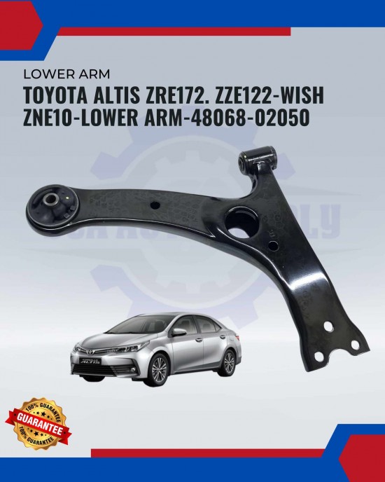 Toyota Altis ZRE172. ZZE122. Wish ZNE10- Front Lower Arm Left-48069-02050 Lower Arm / Upper Arm image