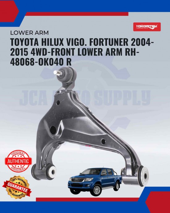 Showing image for Toyota Hilux Vigo. Fortuner 2004-2015 4WD- Front Lower Arm RH Toyota Hilux Vigo. Fortuner 2004-2015 4WD- Front Lower Arm RH image