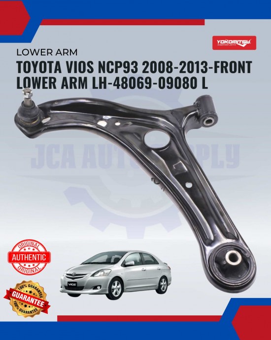 Showing image for Toyota Vios NCP93 2008-2013-Front Lower Arm LH Toyota Vios NCP93 2008-2013-Front Lower Arm LH Lower Arm / Upper Arm image